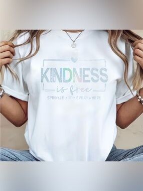 NEW Kindness Is Free Graphic Tshirt
